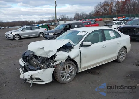 2017 Volkswagen Jetta 1.4T S из США, поврежденный, VIN 3VW2B7AJ2HM370651